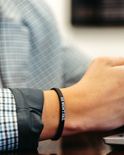 Load image into Gallery viewer, He Won&#39;t Fail Wristband
